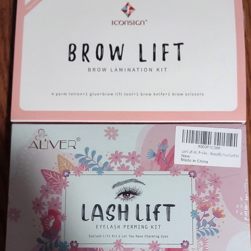 New Two Kits  Lash Lift and Brow Lift